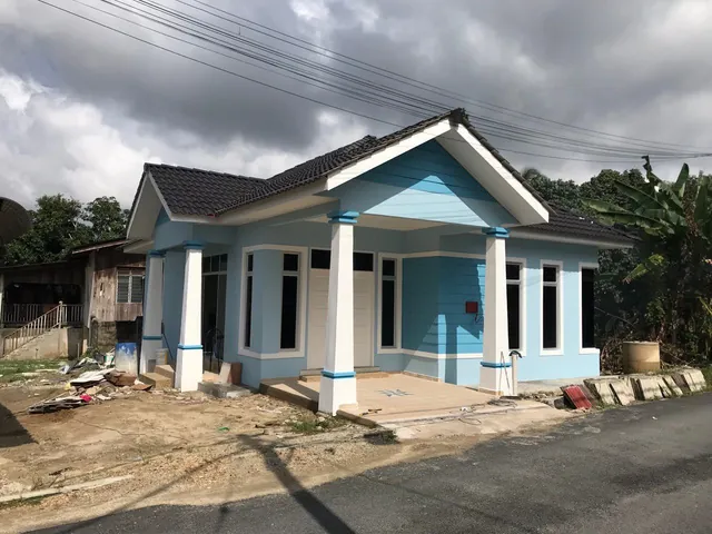 Rumah Kediaman Biru & Kemasan Dalaman